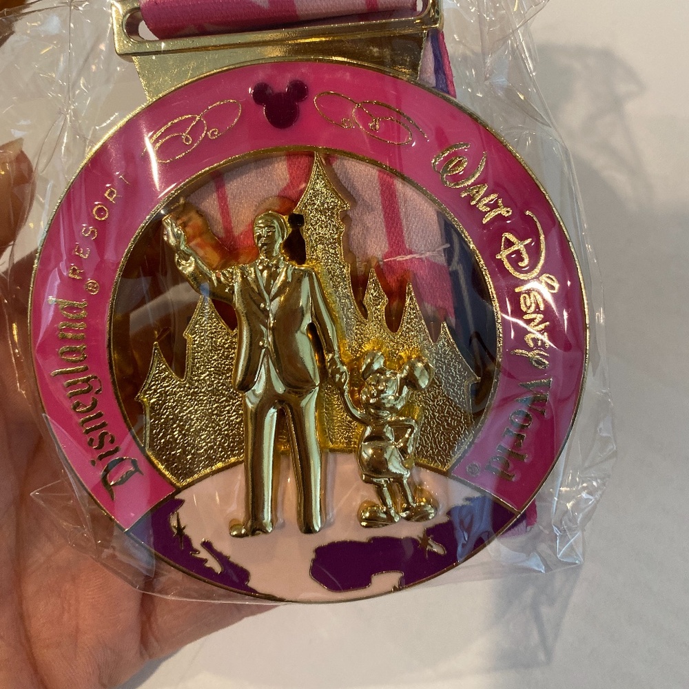 2015 runDisney Pink Coast to Coast Medal